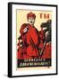 Have You Volunteered for the Red Army?, Soviet Agitprop Poster, 1920-Dmitriy Stakhievich Moor-Framed Giclee Print