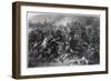 Havelock's Column Attacking the Mutineers before Cawnpore, 1857-null-Framed Giclee Print