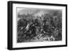 Havelock's Column Attacking the Mutineers before Cawnpore, 1857-null-Framed Giclee Print