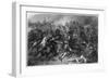 Havelock's Column Attacking the Mutineers before Cawnpore, 1857-null-Framed Giclee Print