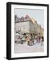 Havelska Ulice and Melantrichova Ulice, Prague, Illustration from 'Stara Praha (Old Prague)',…-Vaclav Jansa-Framed Giclee Print