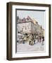 Havelska Ulice and Melantrichova Ulice, Prague, Illustration from 'Stara Praha (Old Prague)',…-Vaclav Jansa-Framed Giclee Print