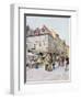 Havelska Ulice and Melantrichova Ulice, Prague, Illustration from 'Stara Praha (Old Prague)',…-Vaclav Jansa-Framed Giclee Print