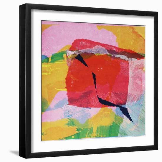 Haven, 2020, (monoprint on paper)-Angie Kenber-Framed Giclee Print