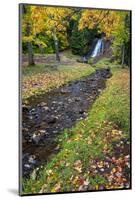 Haven Falls in autumn in the Upper Peninsula of Michigan, USA-Chuck Haney-Mounted Photographic Print