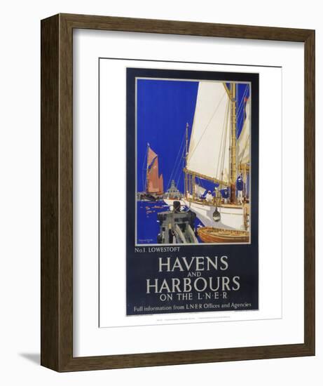 Havens and Harbours-null-Framed Art Print