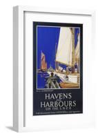 Havens and Harbours-null-Framed Art Print