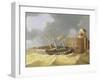 Having a Close Call, 1843-Henry Smartly-Framed Giclee Print