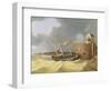 Having a Close Call, 1843-Henry Smartly-Framed Giclee Print