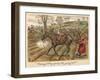 Having Fallen Off His Horse, Mr Popple Grabs it by the Tail to Stop it from Running Away-null-Framed Art Print