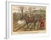 Having Fallen Off His Horse, Mr Popple Grabs it by the Tail to Stop it from Running Away-null-Framed Art Print