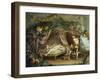 Having Killed Semele, Giobe Saves Baby Dionysus by Hiding Him in His Thigh-Jean Boulanger-Framed Giclee Print