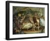 Having Killed Semele, Giobe Saves Baby Dionysus by Hiding Him in His Thigh-Jean Boulanger-Framed Giclee Print