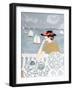 Having Tea by the Sea, 2015-Susan Adams-Framed Giclee Print