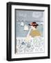 Having Tea by the Sea, 2015-Susan Adams-Framed Giclee Print