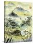 Having Visited Qui Baishi-Nan Rae-Stretched Canvas