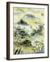 Having Visited Qui Baishi-Nan Rae-Framed Art Print