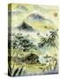 Having Visited Qui Baishi-Nan Rae-Stretched Canvas