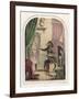 Having Watched Bufalmaco Paint His Monkey Copies Him-Louis Lassalle-Framed Art Print