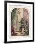 Having Watched Bufalmaco Paint His Monkey Copies Him-Louis Lassalle-Framed Art Print