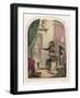 Having Watched Bufalmaco Paint His Monkey Copies Him-Louis Lassalle-Framed Art Print