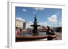 Havis Amanda Fountain, Helsinki, Finland, 2011-Sheldon Marshall-Framed Photographic Print