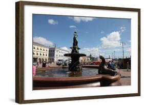 Havis Amanda Fountain, Helsinki, Finland, 2011-Sheldon Marshall-Framed Photographic Print