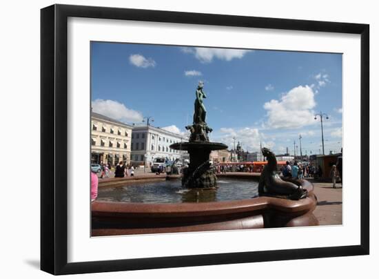 Havis Amanda Fountain, Helsinki, Finland, 2011-Sheldon Marshall-Framed Photographic Print