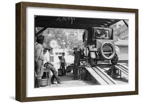 Havoline Oil Company Motor Oil Change-null-Framed Art Print