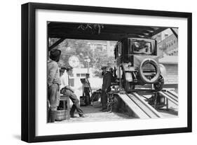 Havoline Oil Company Motor Oil Change-null-Framed Art Print