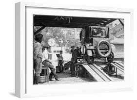 Havoline Oil Company Motor Oil Change-null-Framed Art Print