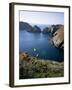 Havre Gosselin, Looking North to Gouliot Headland, West Coast, Sark, Channel Islands-Geoff Renner-Framed Photographic Print