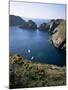 Havre Gosselin, Looking North to Gouliot Headland, West Coast, Sark, Channel Islands-Geoff Renner-Mounted Photographic Print