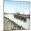 Havre (the Maritime Seine), the Pier, Trans-Atlantic Ship Entering the Port-Leon, Levy et Fils-Mounted Photographic Print