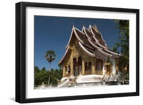 Haw Pha Bang Pavilion at Royal Palace, Luang Prabang, Laos, Indochina, Southeast Asia, Asia-Richard Nebesky-Framed Photographic Print