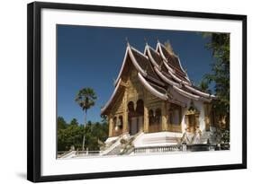 Haw Pha Bang Pavilion at Royal Palace, Luang Prabang, Laos, Indochina, Southeast Asia, Asia-Richard Nebesky-Framed Photographic Print