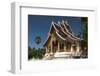 Haw Pha Bang Pavilion at Royal Palace, Luang Prabang, Laos, Indochina, Southeast Asia, Asia-Richard Nebesky-Framed Premium Photographic Print