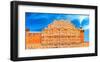 Hawa Mahal Palace Jaipur India-null-Framed Art Print