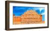 Hawa Mahal Palace Jaipur India-null-Framed Art Print