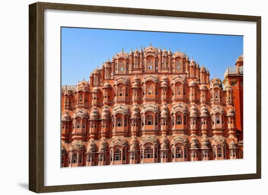 Hawa Mahal (Palace of Winds), Built in 1799, Jaipur, Rajasthan, India, Asia-Godong-Framed Photographic Print