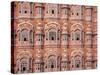 Hawa Mahal (Palace of Winds), Jaipur, Rajasthan, India-Keren Su-Stretched Canvas