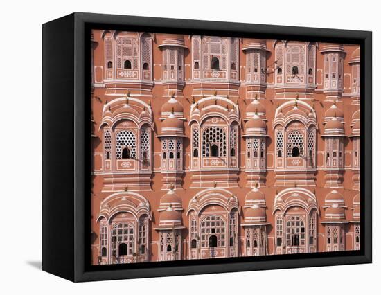 Hawa Mahal (Palace of Winds), Jaipur, Rajasthan, India-Keren Su-Framed Stretched Canvas