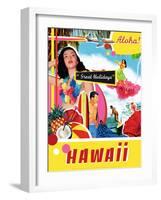 Hawai-Natali-Framed Art Print