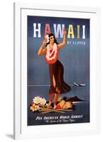 Hawaii by Clipper-null-Framed Art Print