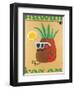 Hawaii by Jet - Pan American Airlines (PAA) - Mr. Pineapple Head-Phillips-Framed Art Print