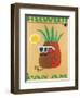 Hawaii by Jet - Pan American Airlines (PAA) - Mr. Pineapple Head-Phillips-Framed Art Print