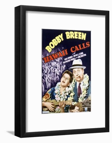 Hawaii Calls - Movie Poster Reproduction-null-Framed Photo