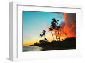 Hawaii Dreaming II HDR-null-Framed Art Print