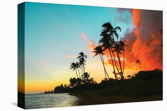 Hawaii Dreaming II HDR-null-Stretched Canvas