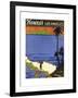 Hawaii from La-null-Framed Giclee Print